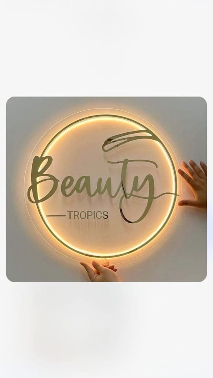 Elegant Round Acrylic Name Plate (Transperent) Tohfa24