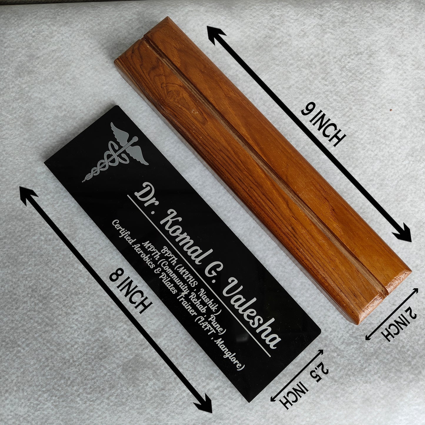 Personalized Gynecologist Nameplate