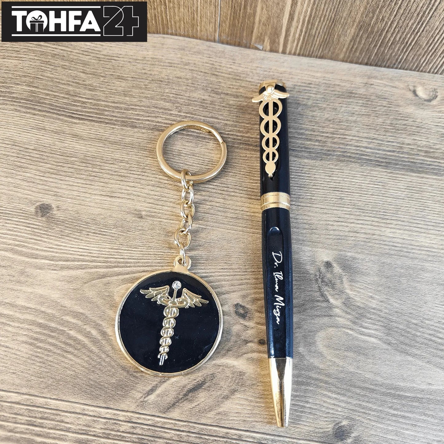 Doctor Pen Stand, Pen & Key Chain Combo Tohfa24