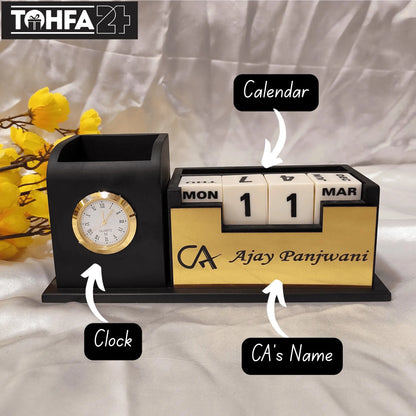 Personalized Pen Stand for CA Tohfa24