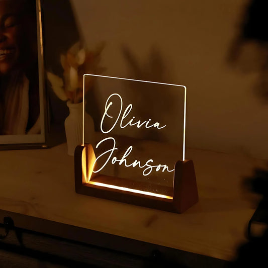 Personalized Name Night Light Tohfa24