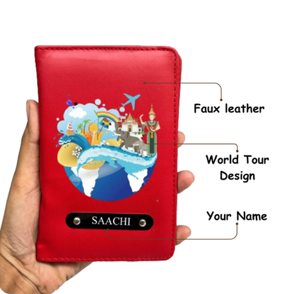 Personalized World Tour Passport Cover Tohfa24