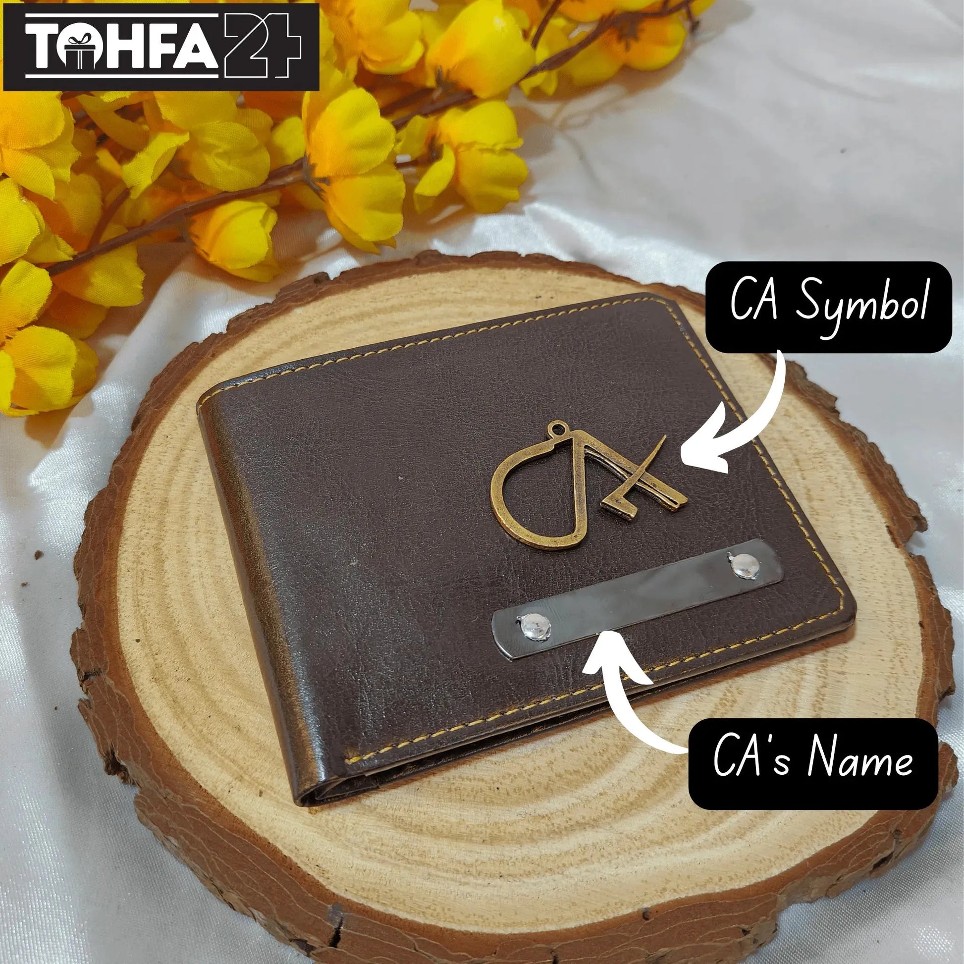 Premium Customized Wallet for CA Tohfa24