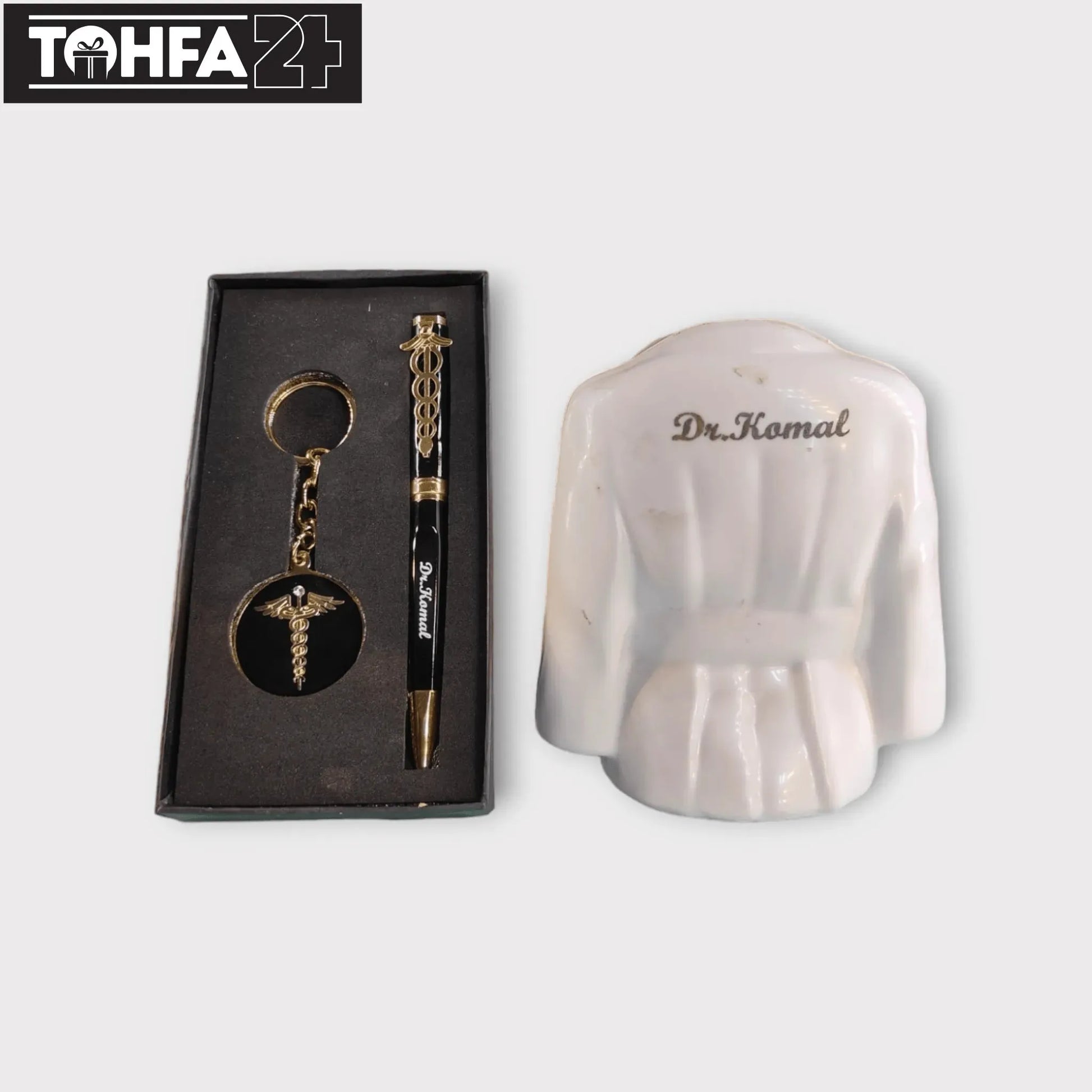 Doctor Pen Stand, Pen & Key Chain Combo Tohfa24