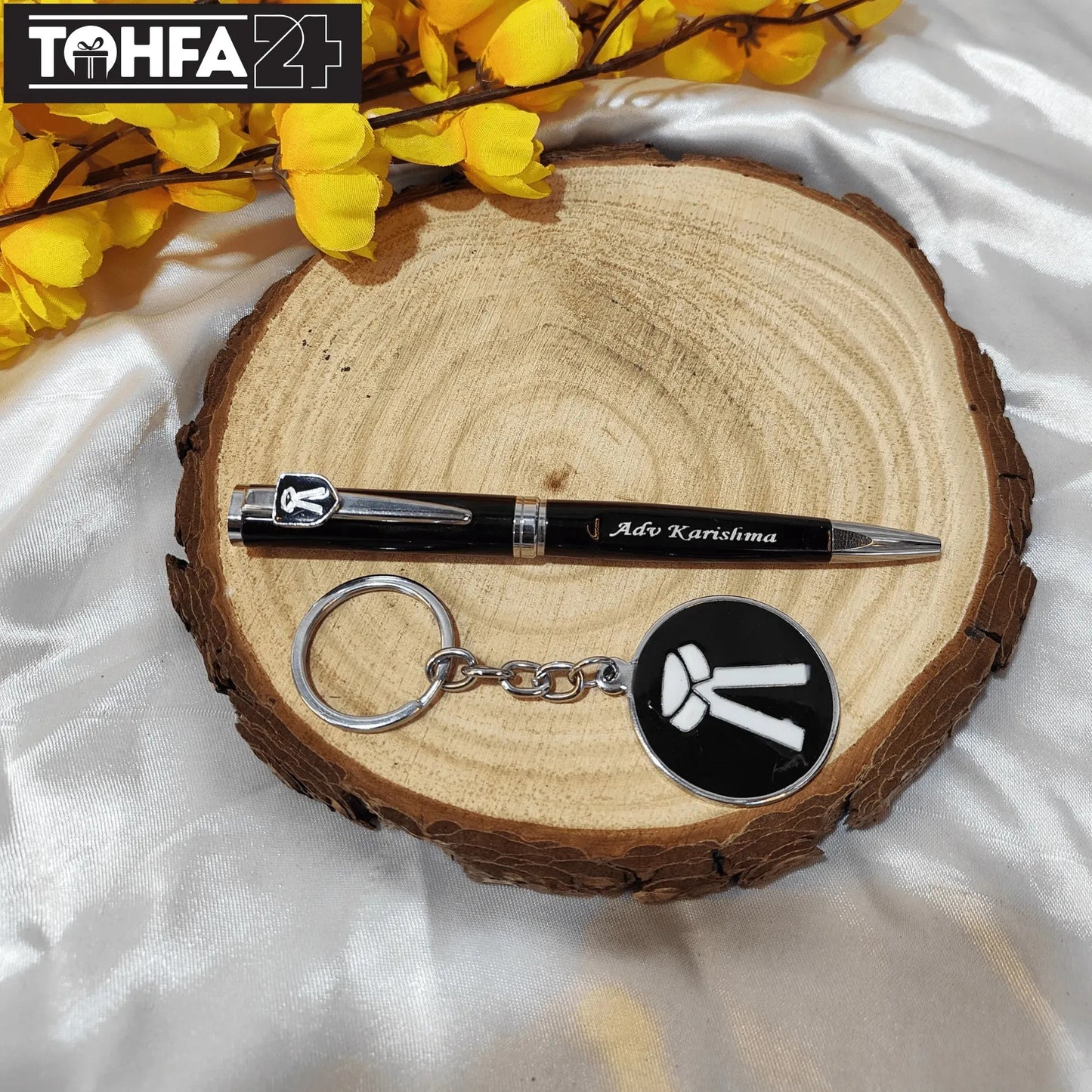 Personalized Advocate Pen & Key Chain Combo Tohfa24