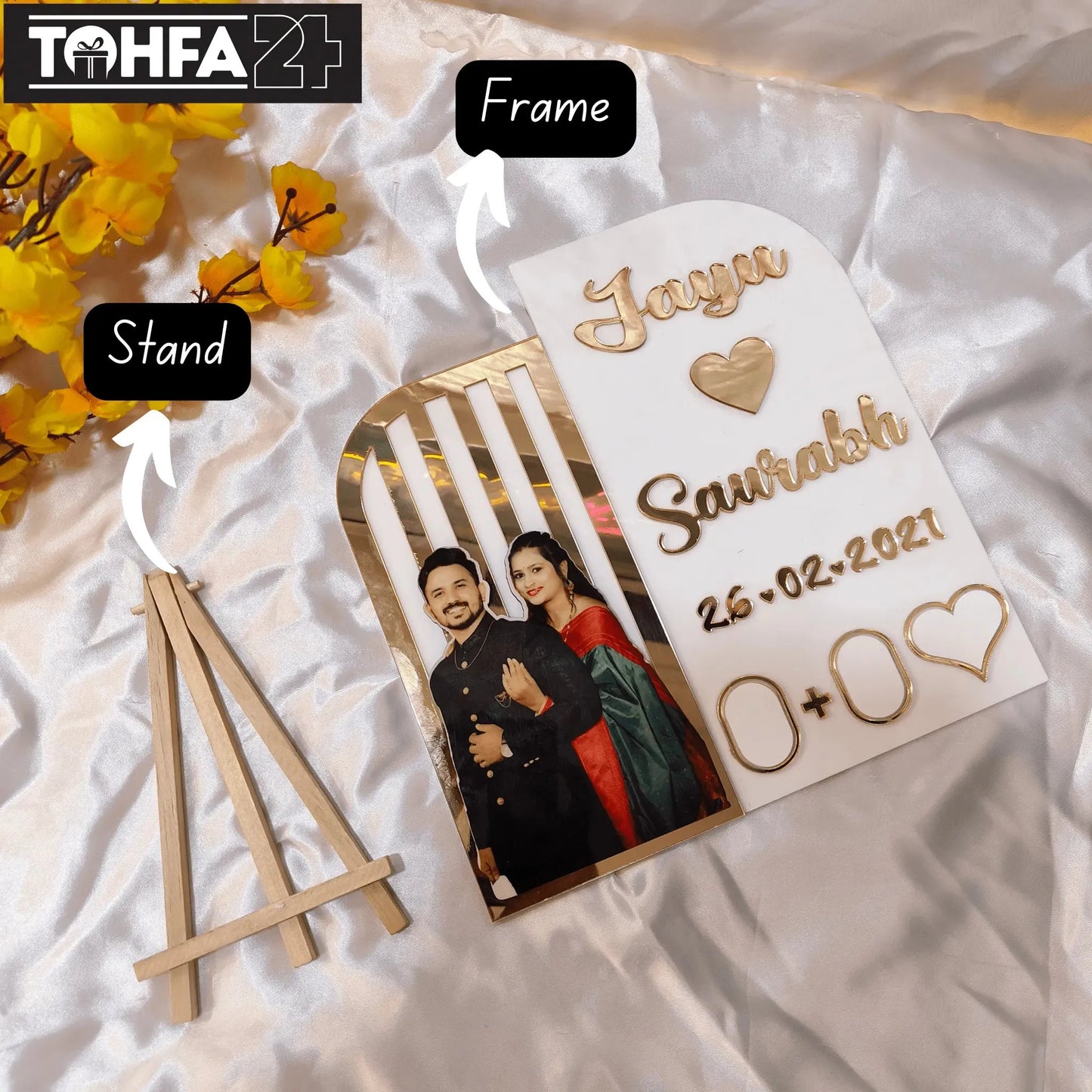 Personalized Acrylic Memory Frame Tohfa24