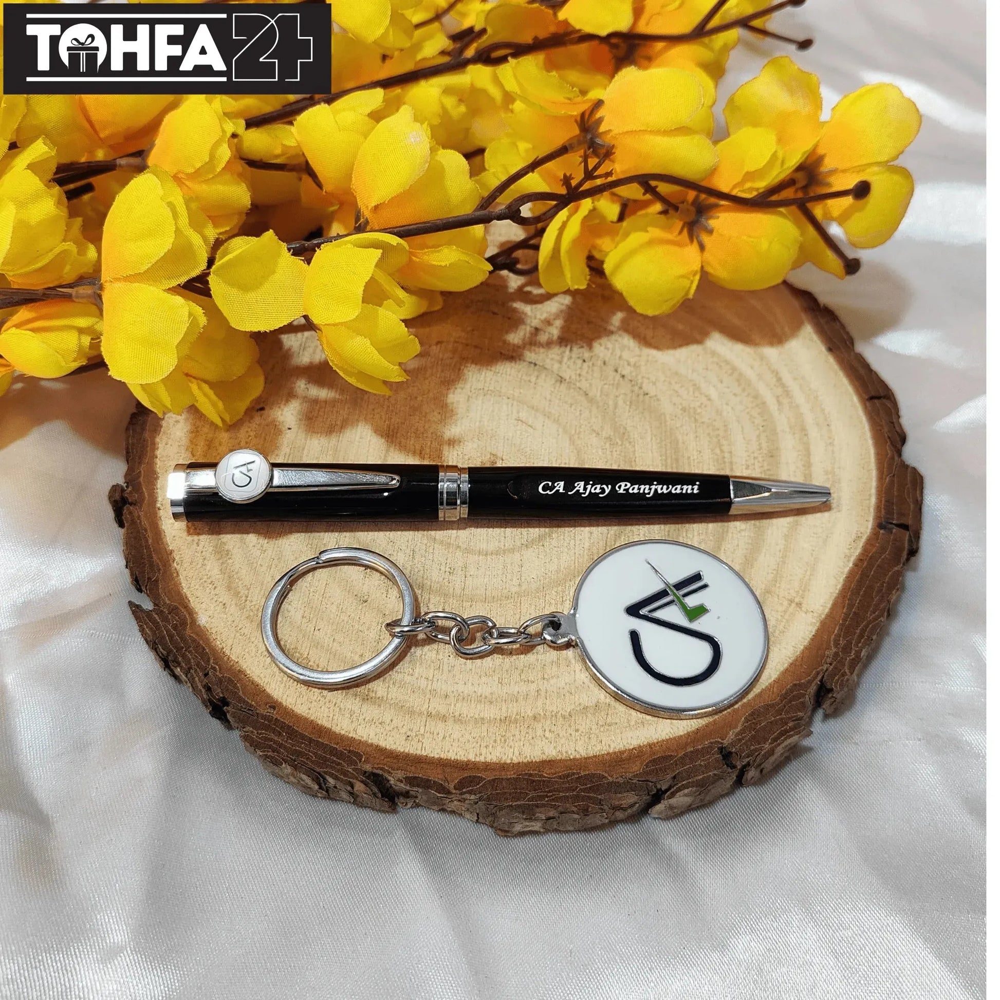 Personalized CA Pen & Key Chain Combo Tohfa24