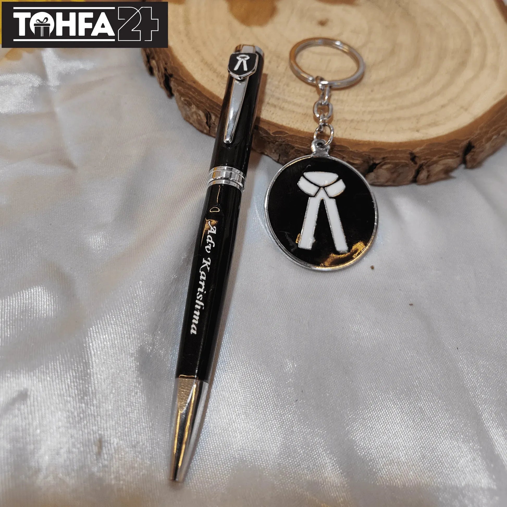 Personalized Advocate Pen & Key Chain Combo Tohfa24