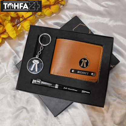 Personalized Wallet, Pen & Keychain for an Advocate Tohfa24