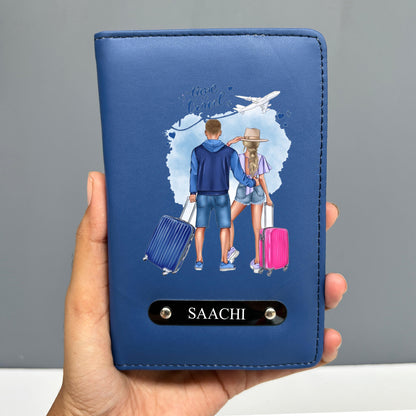 Personalized Travel Duo Passport Cover Tohfa24