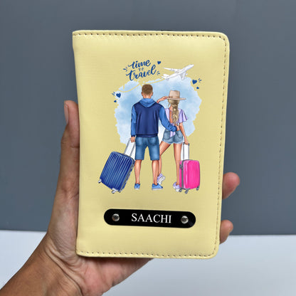 Personalized Travel Duo Passport Cover Tohfa24