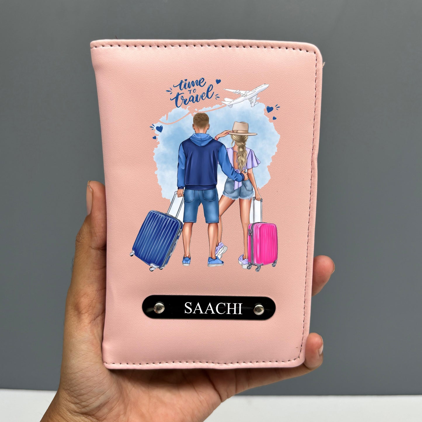 Personalized Travel Duo Passport Cover Tohfa24