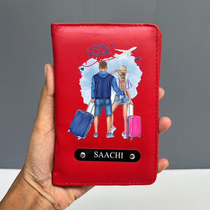 Personalized Travel Duo Passport Cover Tohfa24