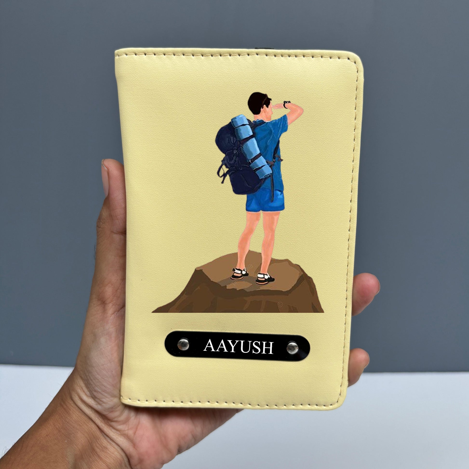 Personalized on the peak  Passport Cover Tohfa24