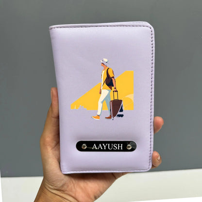 Personalized Travel Freak Passport Cover Tohfa24