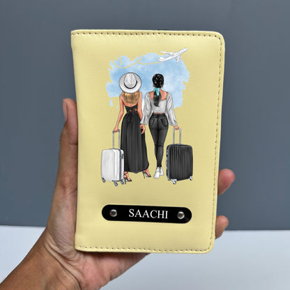 Personalized Travel bees Passport Cover Tohfa24