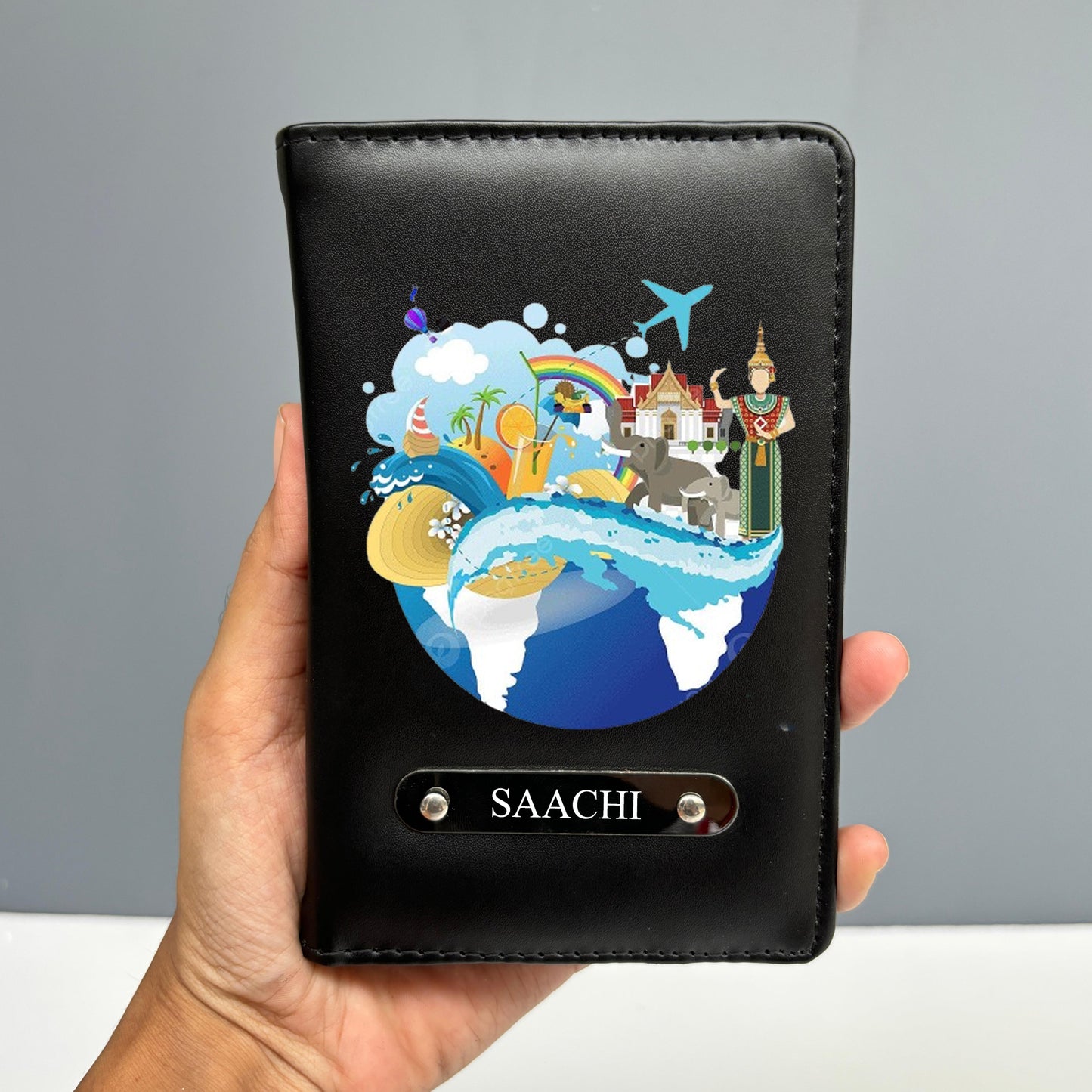 Personalized World Tour Passport Cover Tohfa24