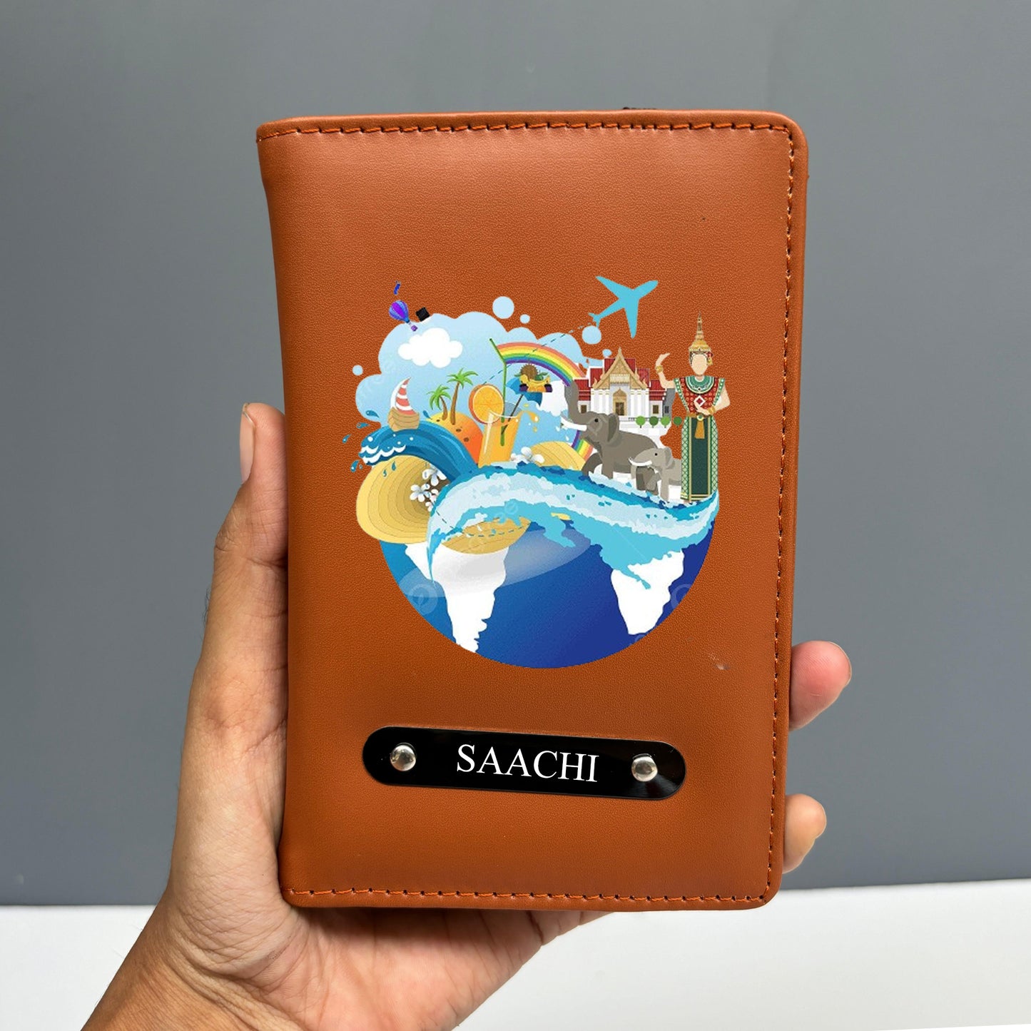 Personalized World Tour Passport Cover Tohfa24