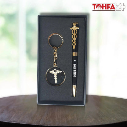 Personalized Doctor Pen & Key Chain Combo Tohfa24