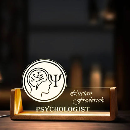 Custom Psychologist Desk Name Plate Tohfa24