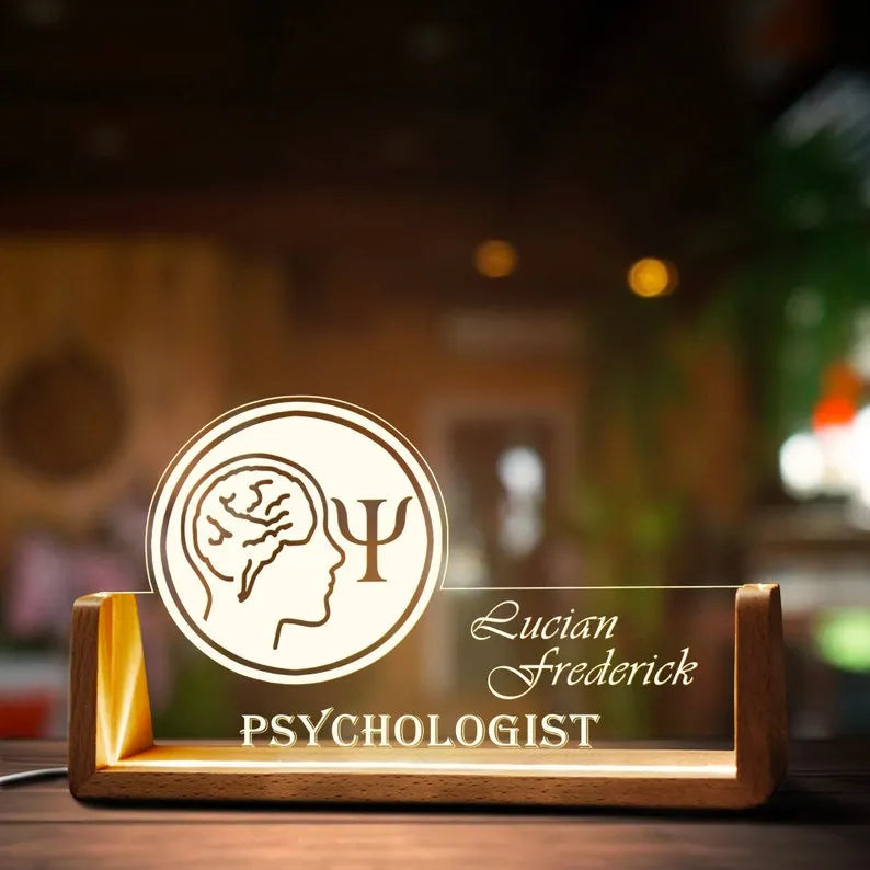 Custom Psychologist Desk Name Plate Tohfa24